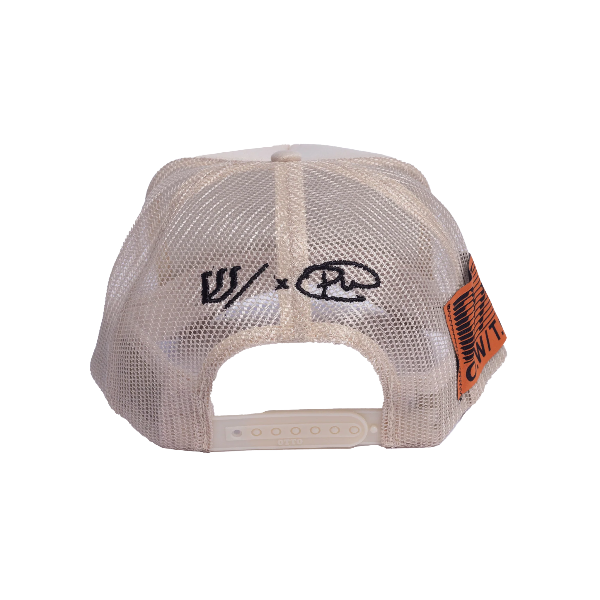 OUTW/THEOLD - I BELIEVE Cream Trucker Cap - Image 3