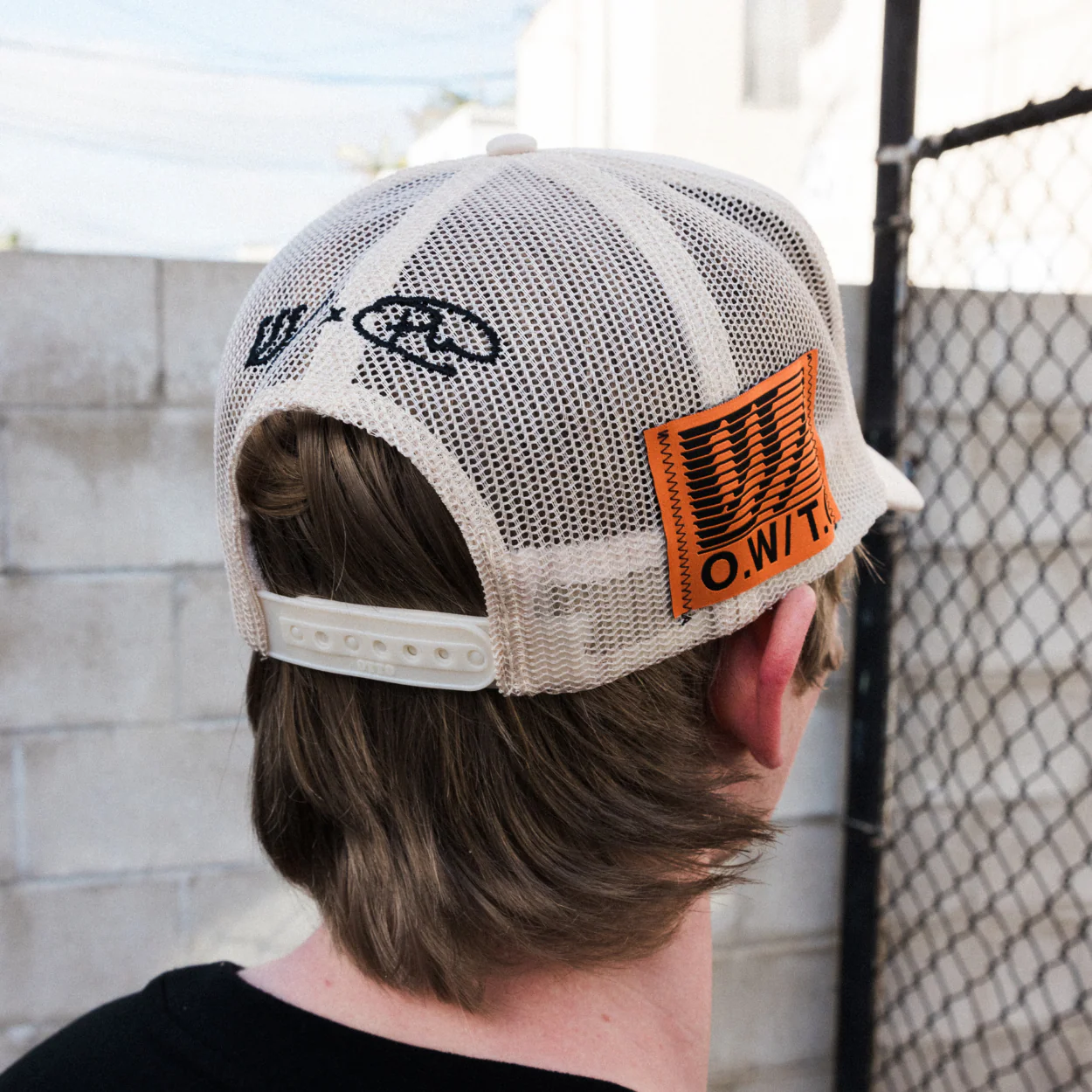 OUTW/THEOLD - I BELIEVE Cream Trucker Cap - Image 4