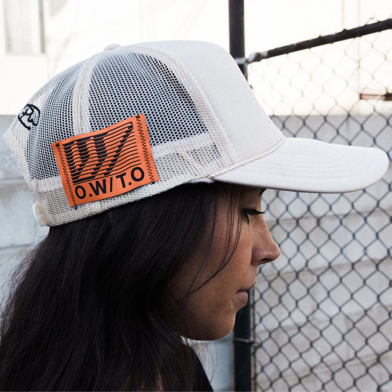 OUTW/THEOLD - I BELIEVE Cream Trucker Cap - Image 5