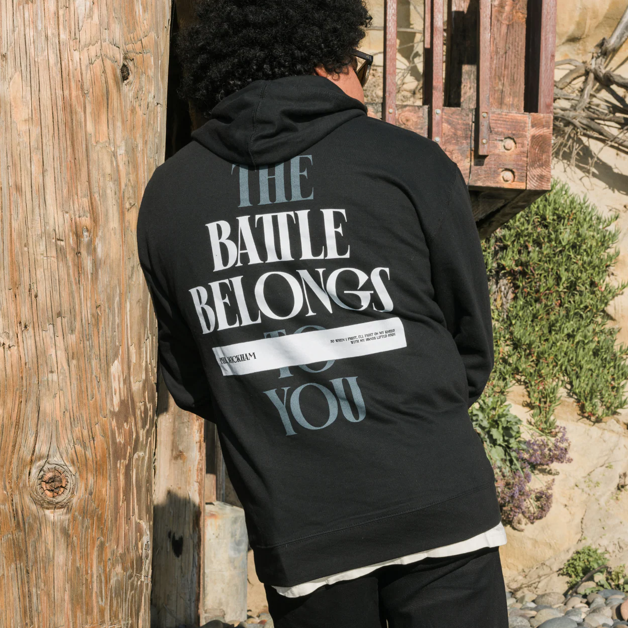 The Battle Belongs To You - Hoodie - Image 3